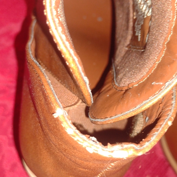 Women's apt 9 wedge heel slide on boots size 9.5 shoes - Picture 4 of 9